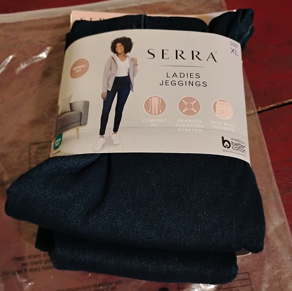 Denim jeggings